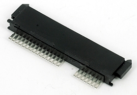 SATA7+15 单Pin 焊线式 母头 PBT料